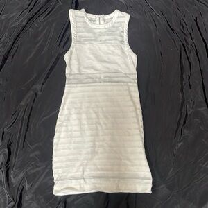 Silence and Noise mesh bodycon dress